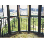 Wrought Iron Balcony (For Apartment) | Code SKGH P102G040